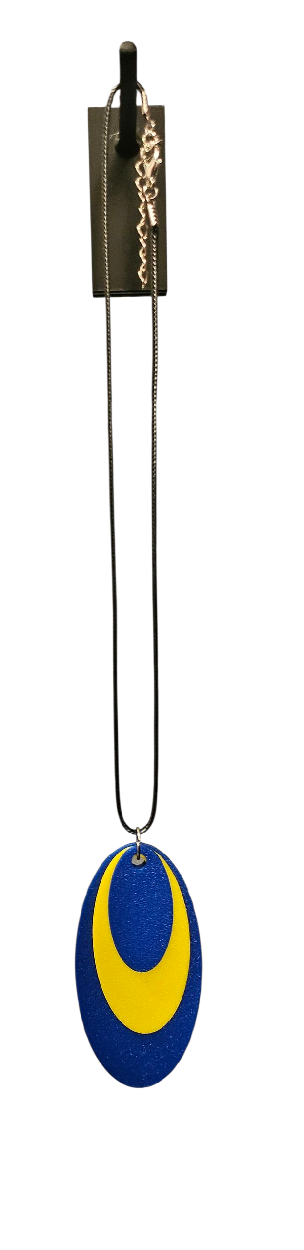 3D Printed Pendant Necklace - Barbados