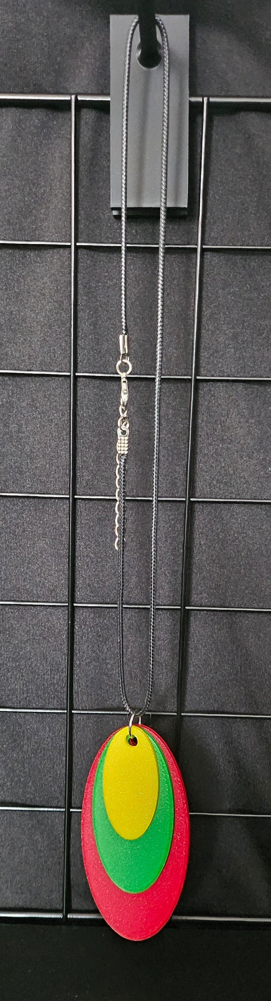3D Printed Pendant Necklace - Grenada