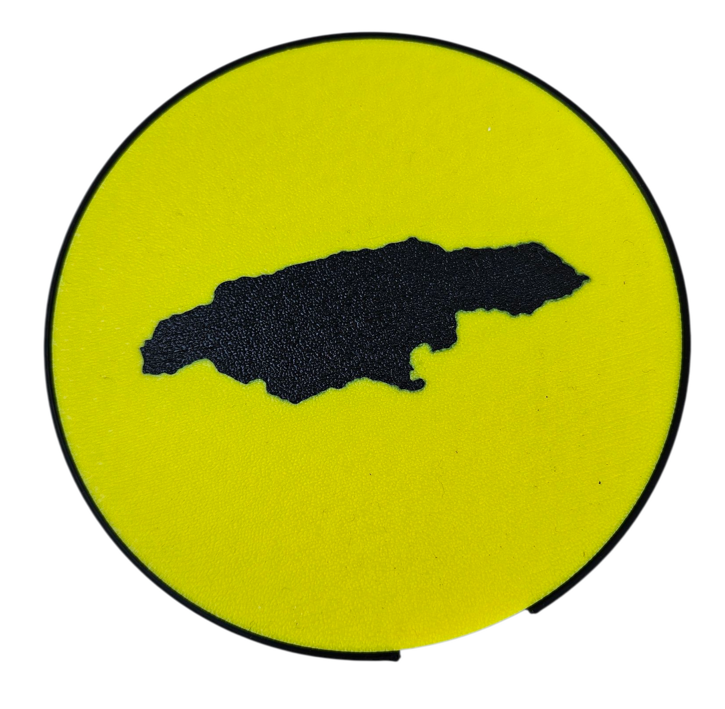 3D Printed Coasters, Set of 4 - Jamaica