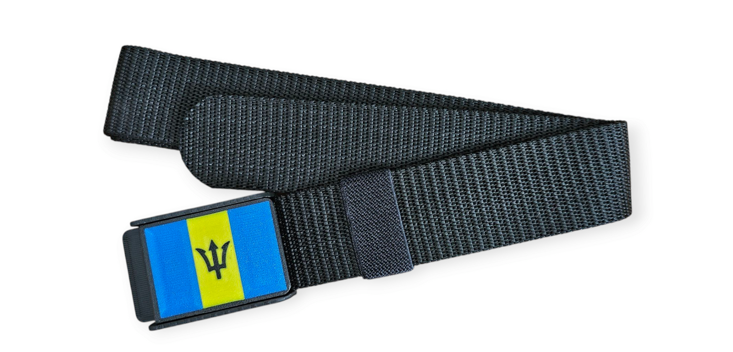 3D Printed Belt Buckle - Barbados