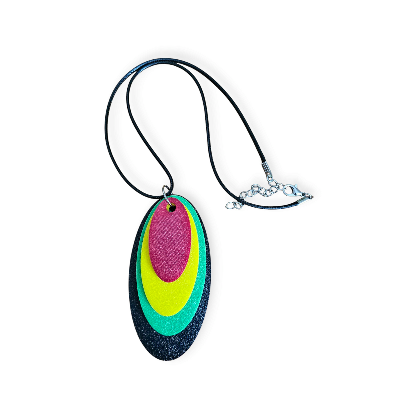 3D Printed Pendant Necklace - Rastafarian