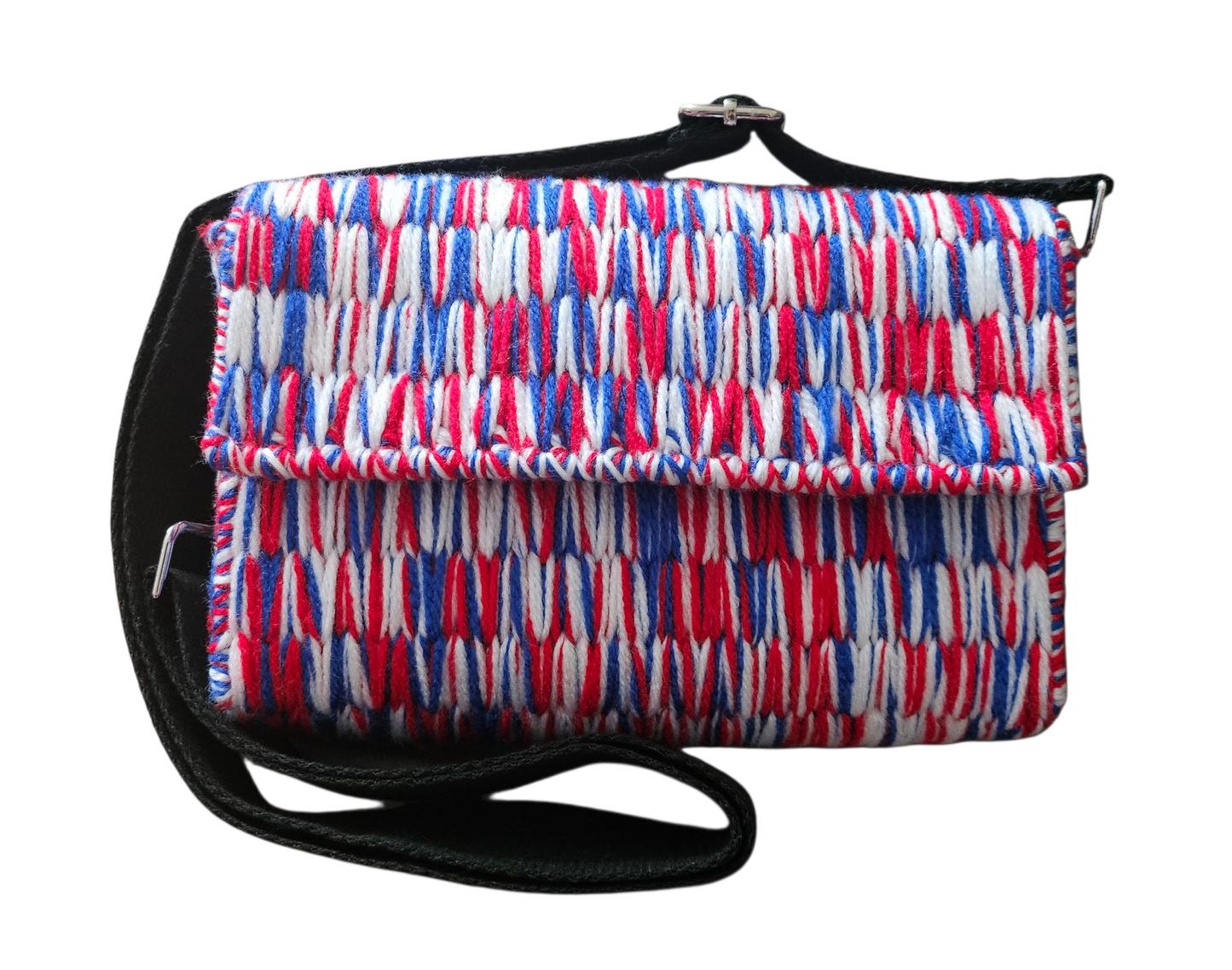 Crochet Clutch/Shoulder Bag - British