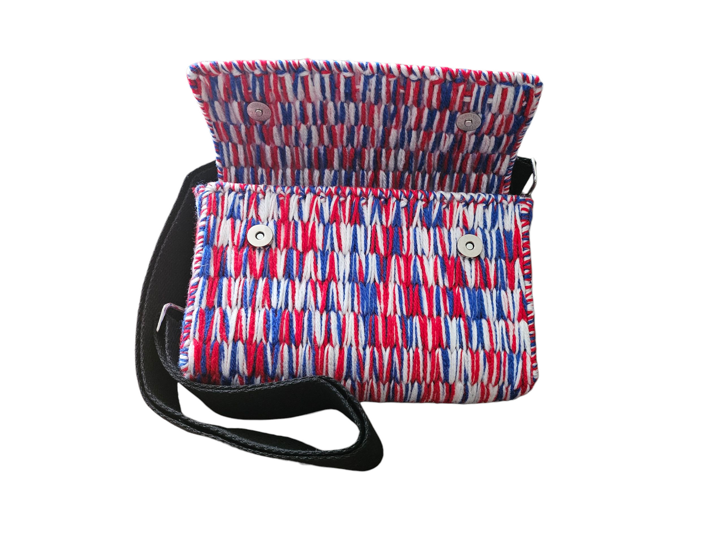 Crochet Clutch/Shoulder Bag - British