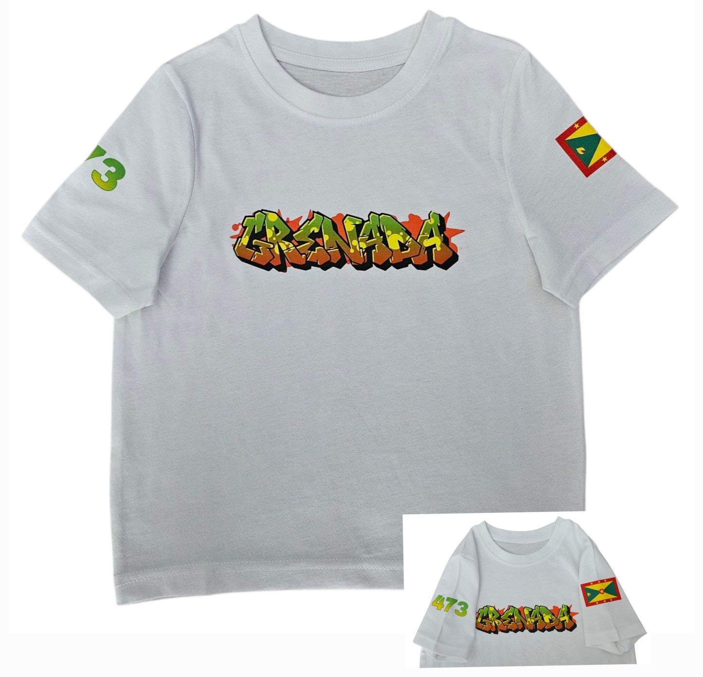 Kids Graffiti Style T-shirt - Ages 10-16