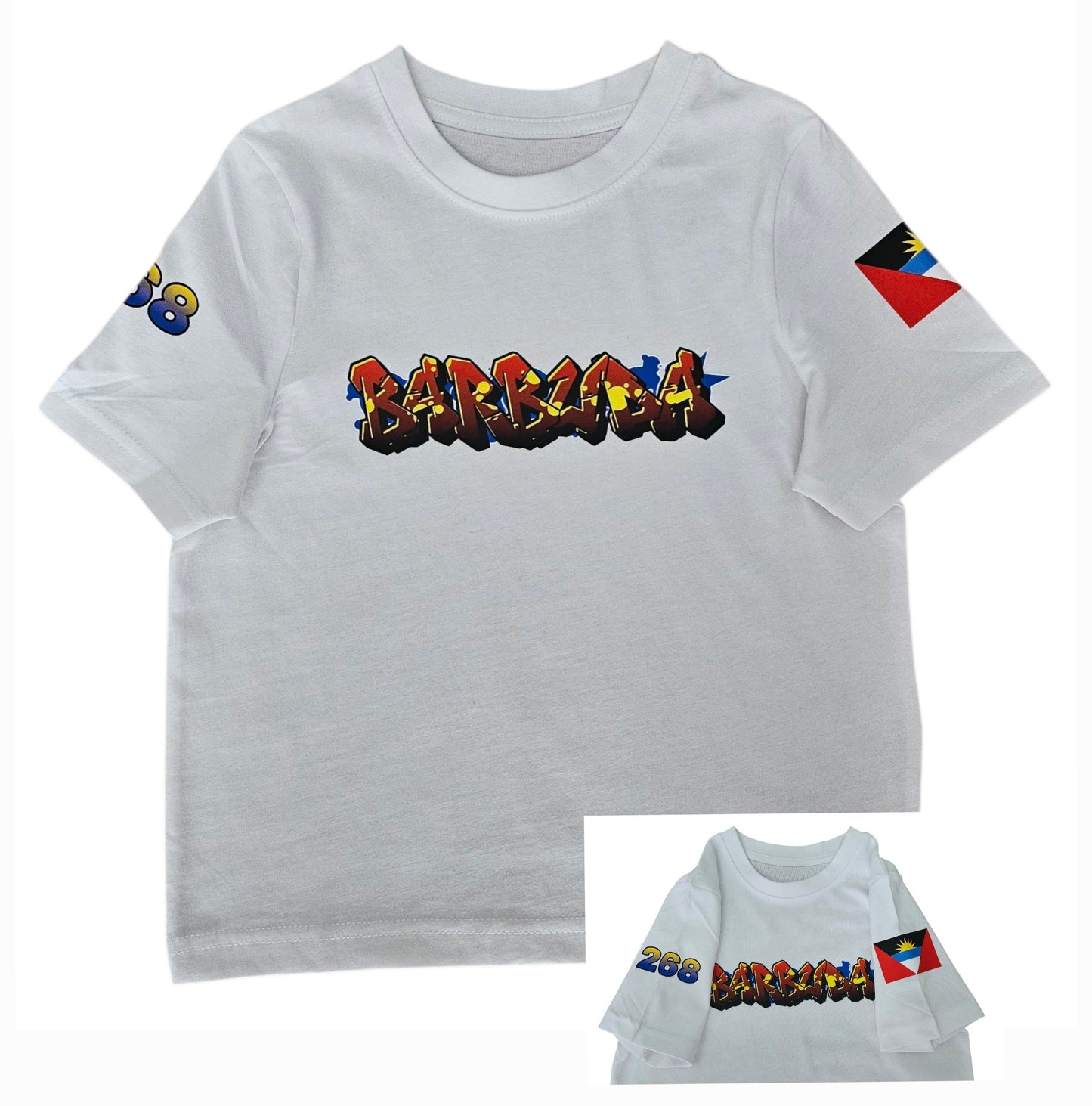 Kids Graffiti Style T-shirt - Ages 10-16 Antigua and Barbuda