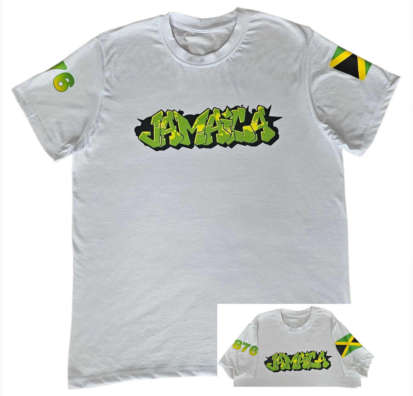 Adult Graffiti Style Barbados T-shirt