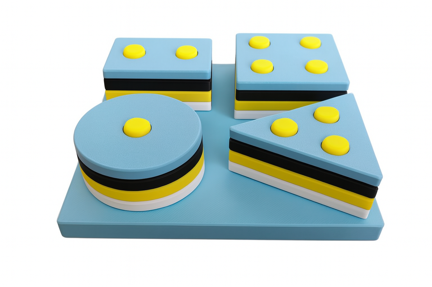 3D Printed Shape Sorter St. Lucia