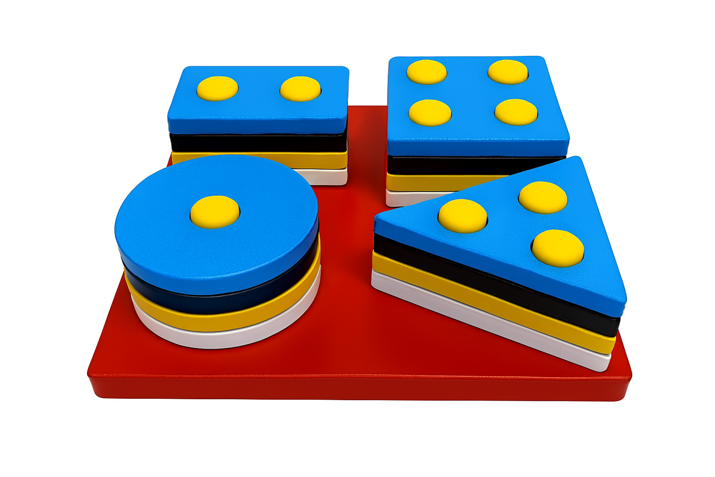 3D Printed Shape Sorter St. Kitts and Nevis