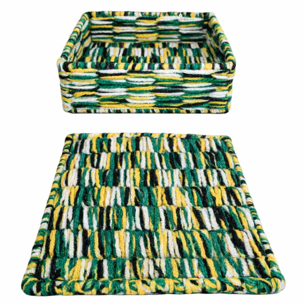 Crochet Coasters, set of 4 - Dominica