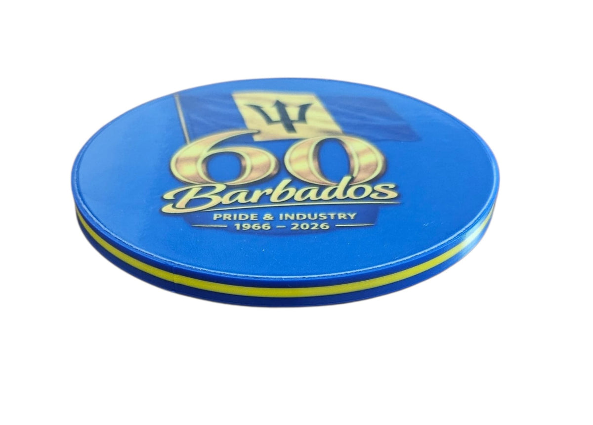 Barbados 60th Independence coasters