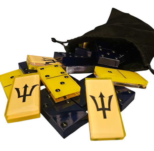 Resin Dominos - Barbados