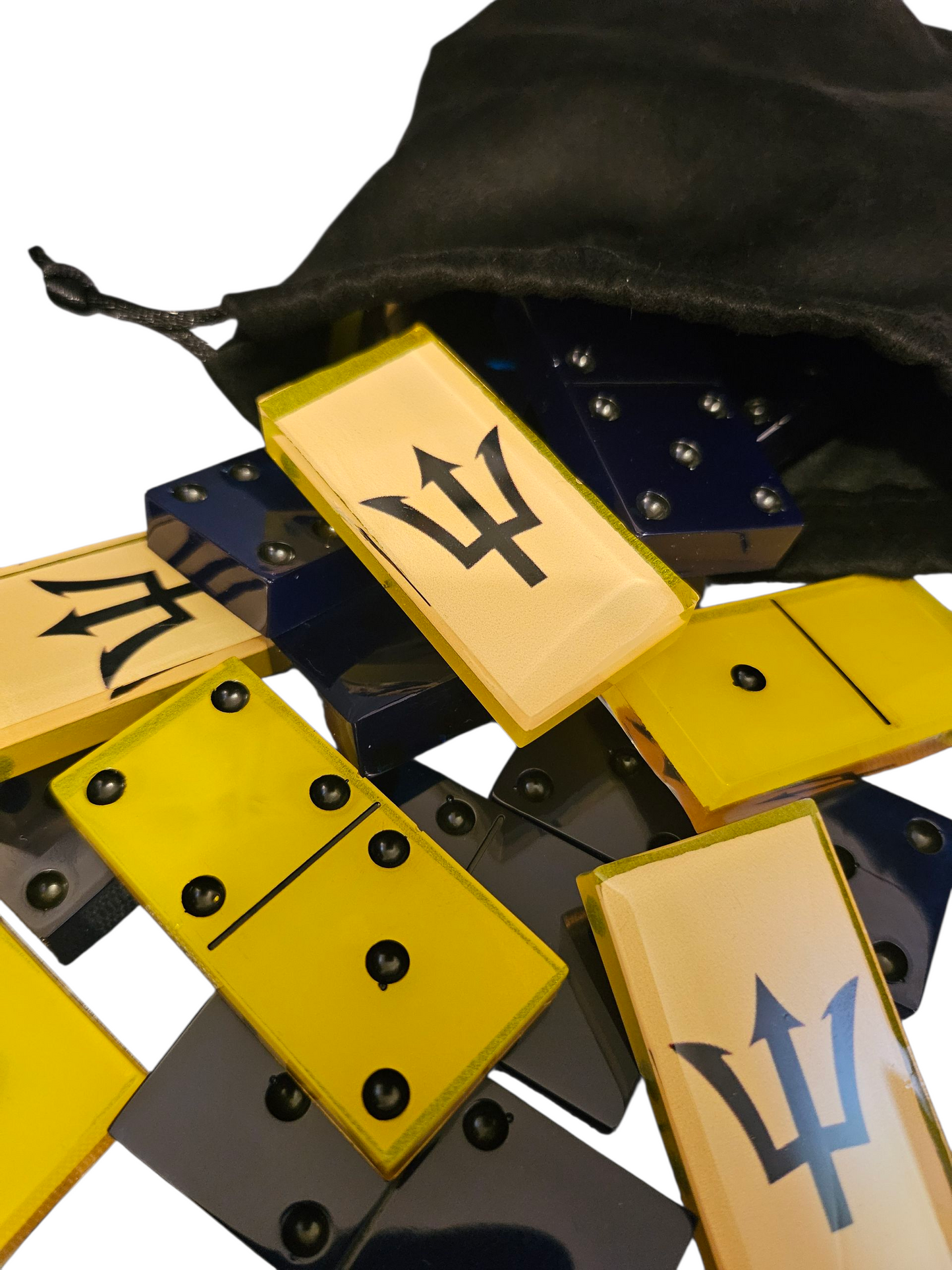 Resin Dominos - Barbados