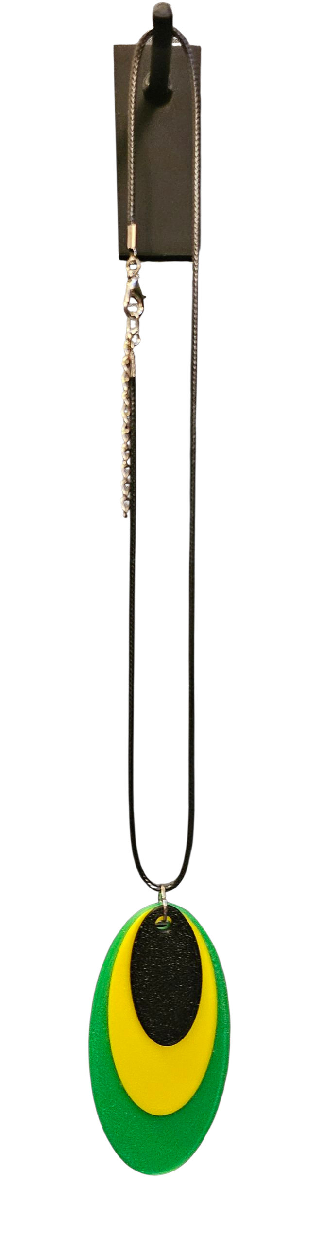 3D Printed Pendant Necklace - Jamaica