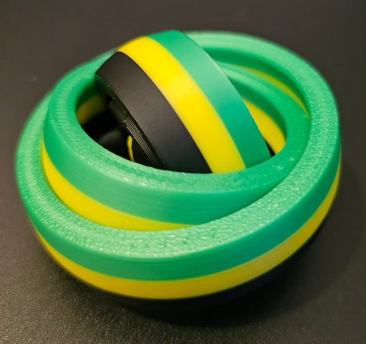 3D Printed Fidget Toy - Jamaica