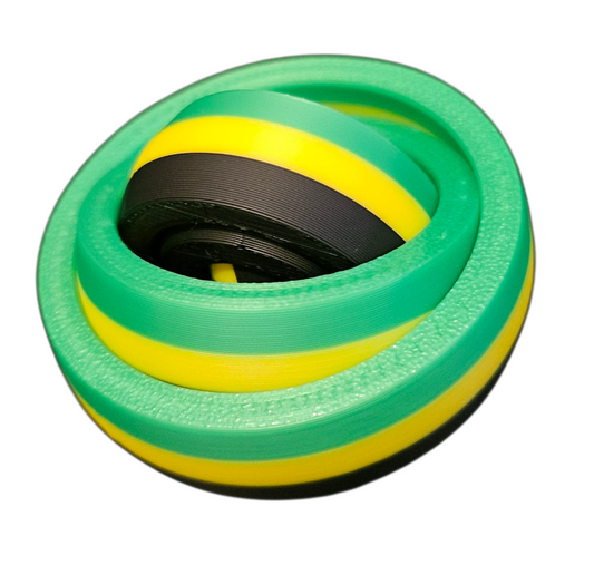 3D Printed Fidget Toy - Jamaica