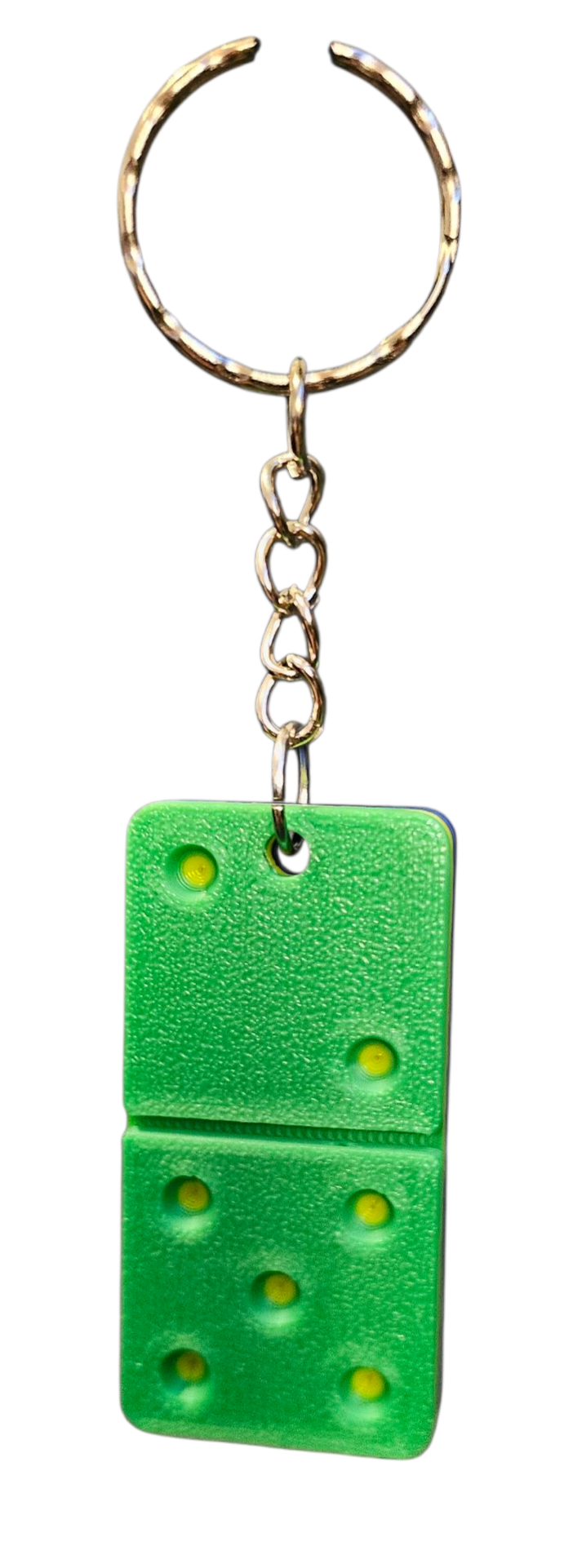 3D Printed Domino Keychain - St. Vincent
