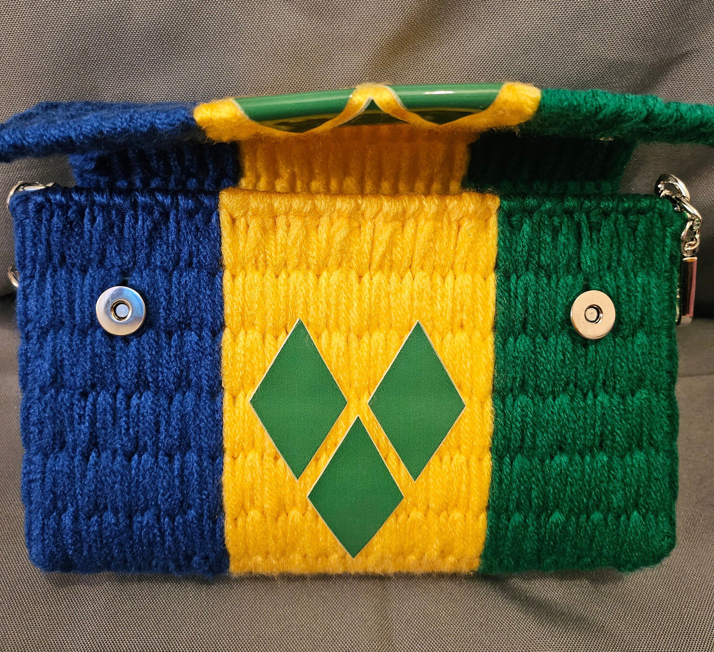 Crochet Clutch/Shoulder Bag - St. Vincent