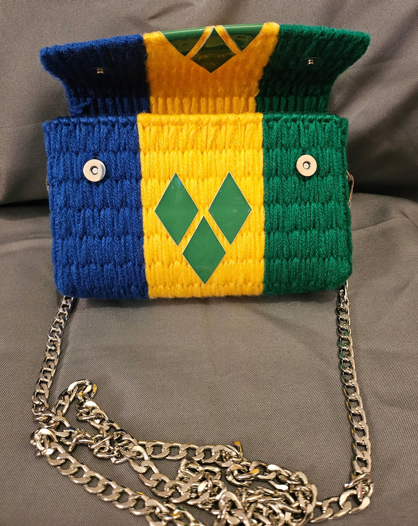 Crochet Clutch/Shoulder Bag - St. Vincent