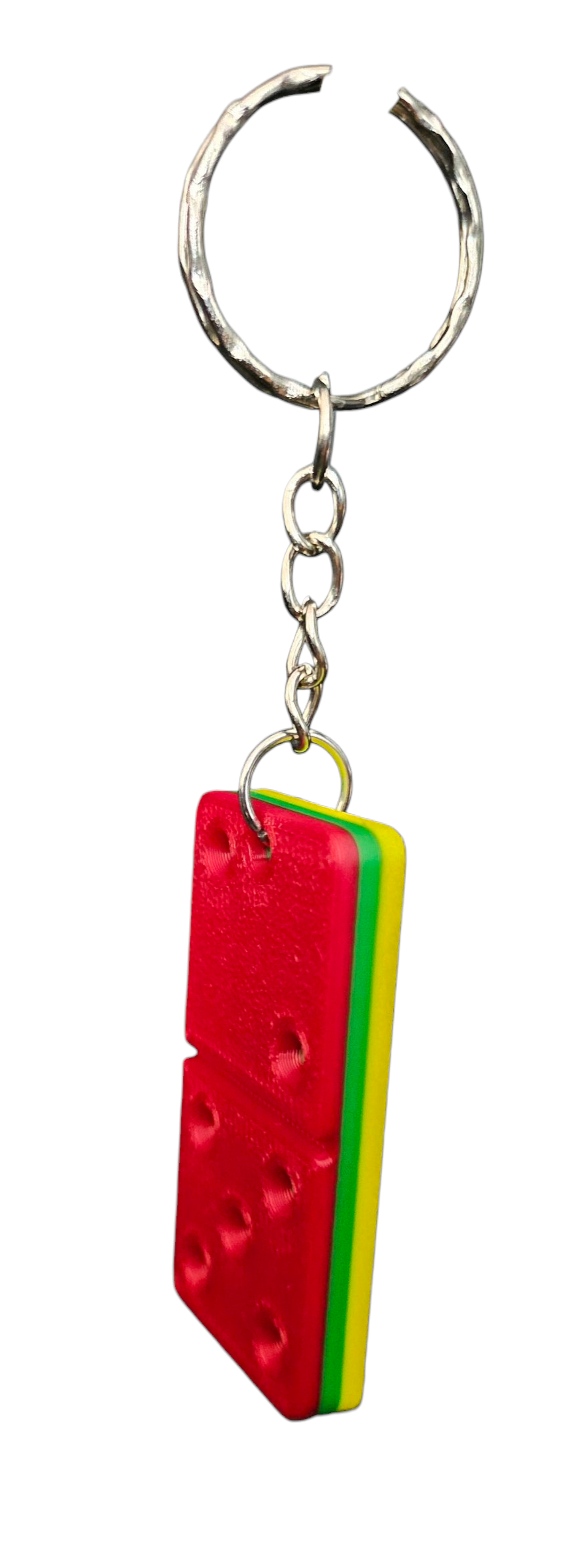 3D Printed Domino Keychain - Grenada