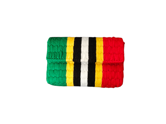 Crochet Clutch/Shoulder Bag - St. Kitts