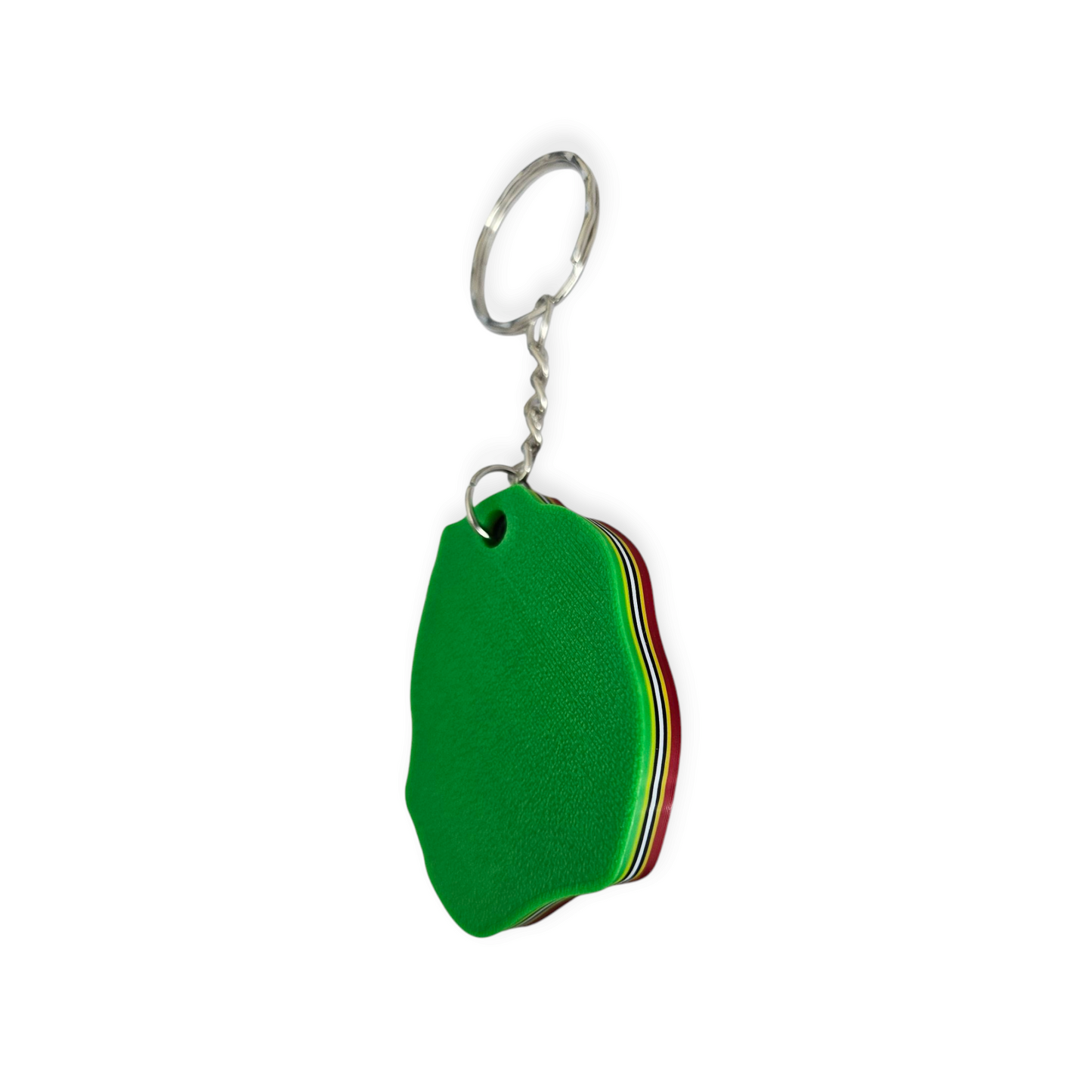 3D Printed Island Shaped Keychain - Nevis