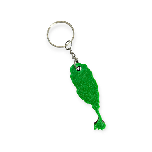 3D Printed Island Shaped Keychain - St. Kitts