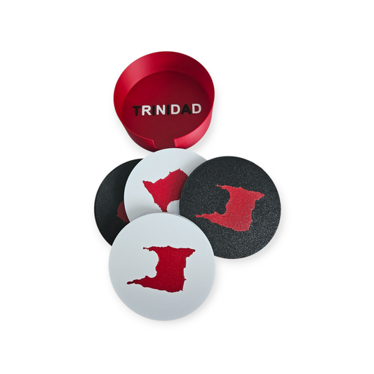 3D Printed Coasters, set of 4 - Tinidad