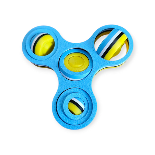 3D Printed Fidget Spinner - St. Lucia