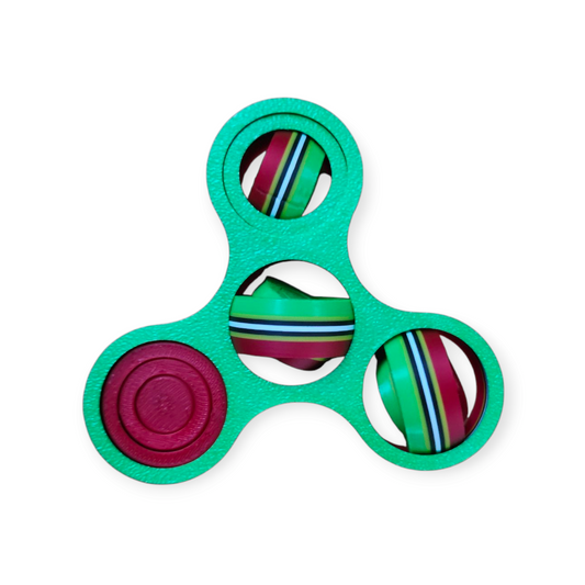 3D Printed Fidget Spinner - St. Kitts and Nevis