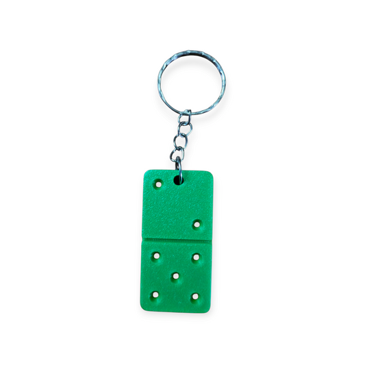 3D Printed Domino Keychain - St. Kitts and Nevis