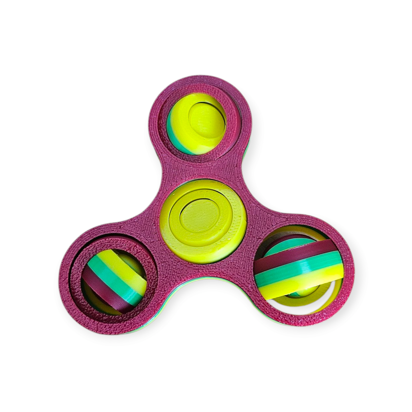 3D Printed Fidget Spinner - Grenada