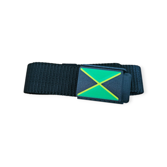 3D Printed Belt Buckle - Jamaica