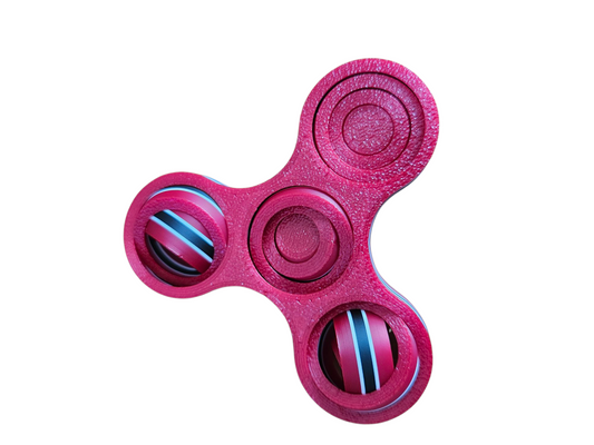 3D Printed Fidget Spinner - Trinidad