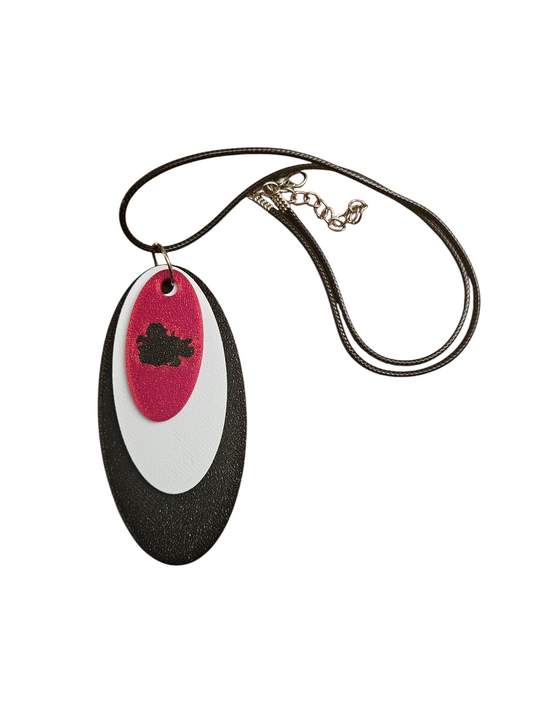 3D Printed Pendant Necklace - Antigua