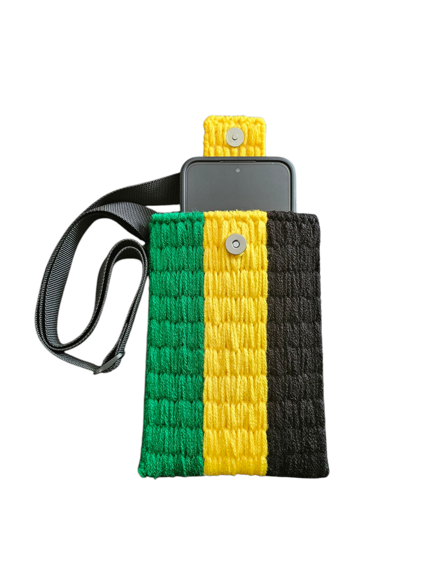 Crochet Phone Bag - Jamaica