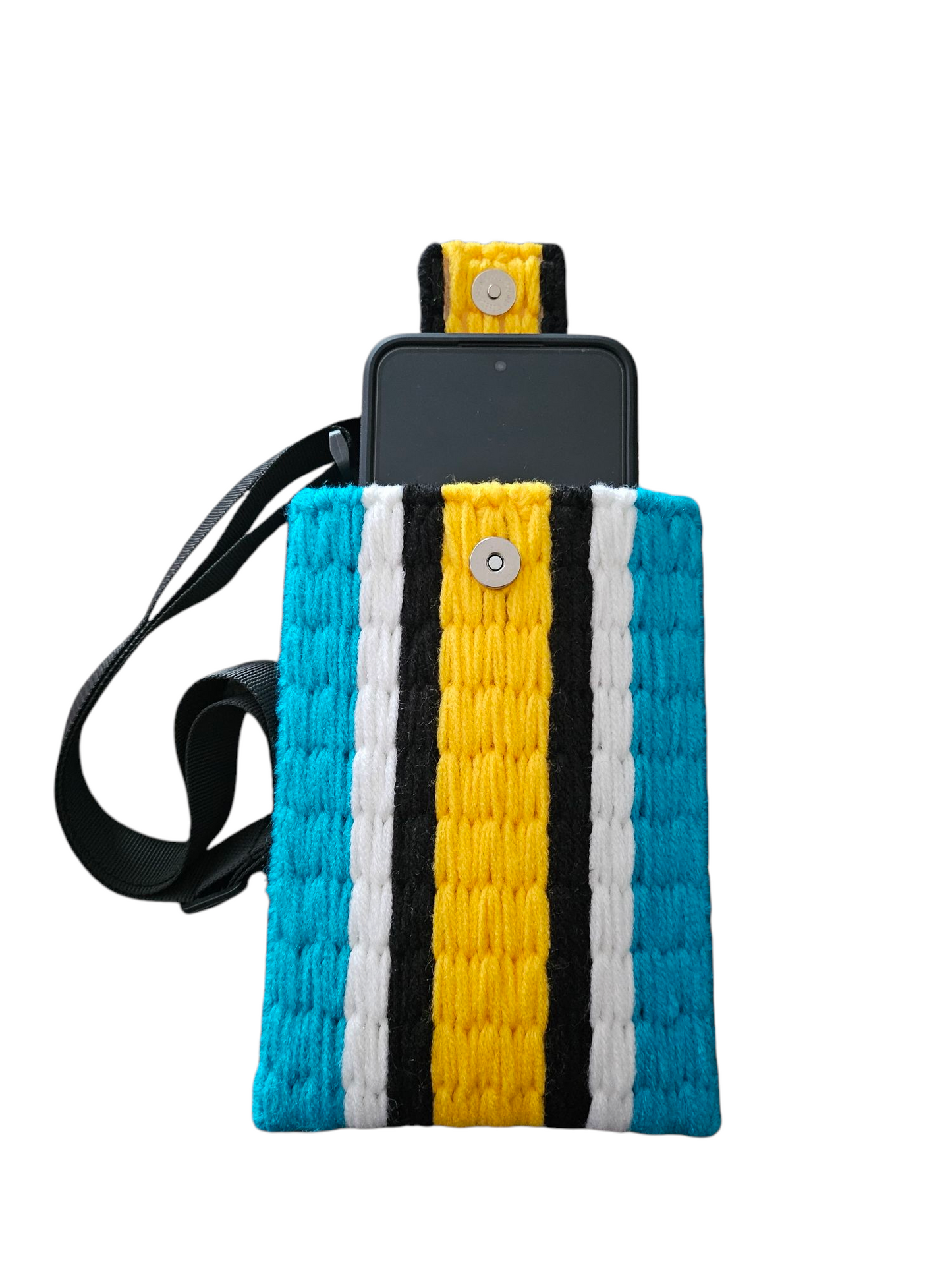 Crochet Phone Bag - St. Lucia