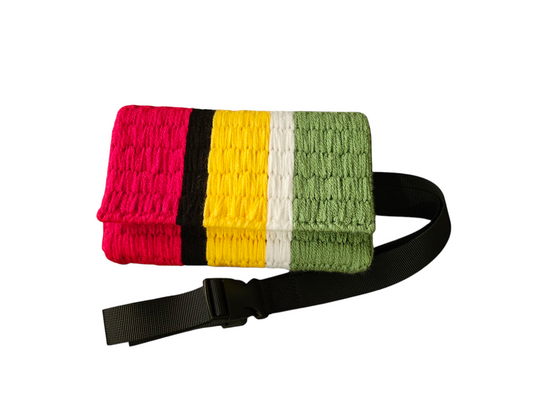 Crochet Bum Bag - Guyana