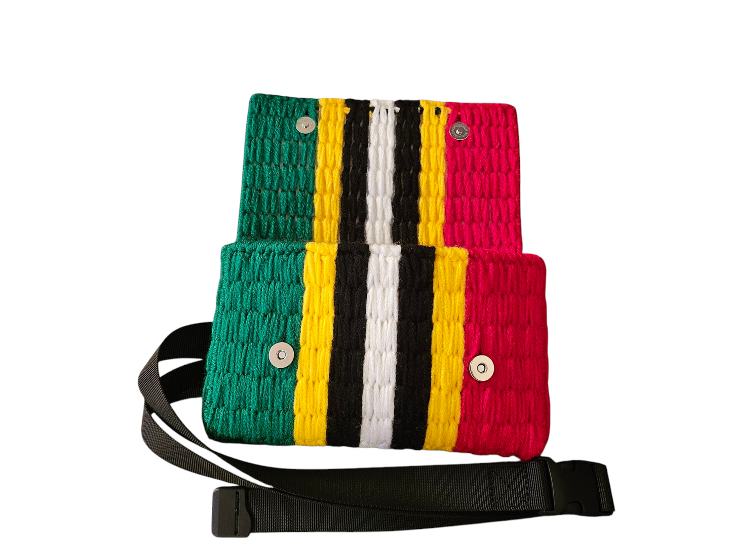 Crochet Bum Bag - St. Kitts and Nevis