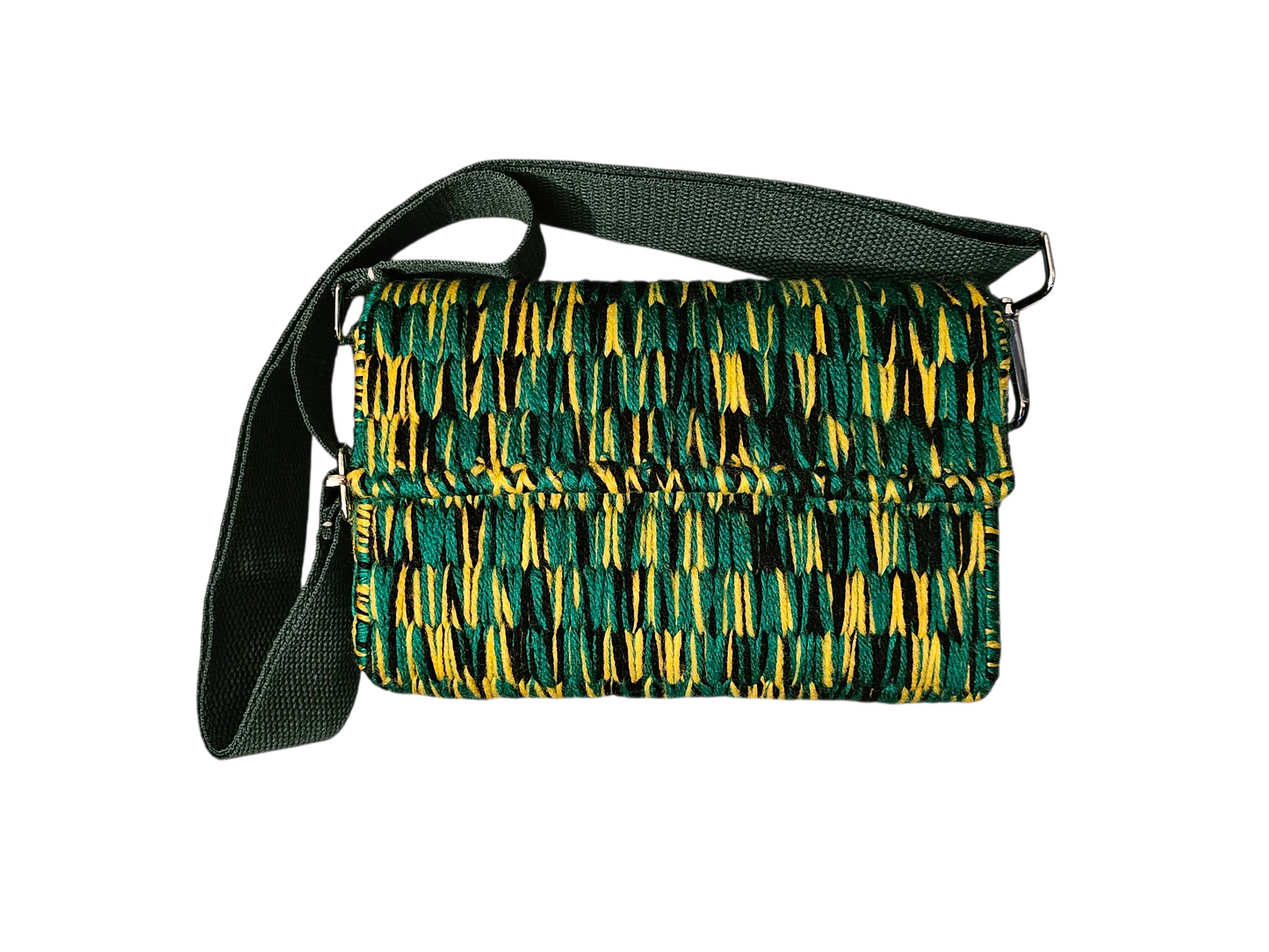 Crochet Clutch/Shoulder Bag - Jamaica
