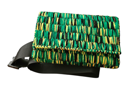 Crochet Bum Bag - Jamaica
