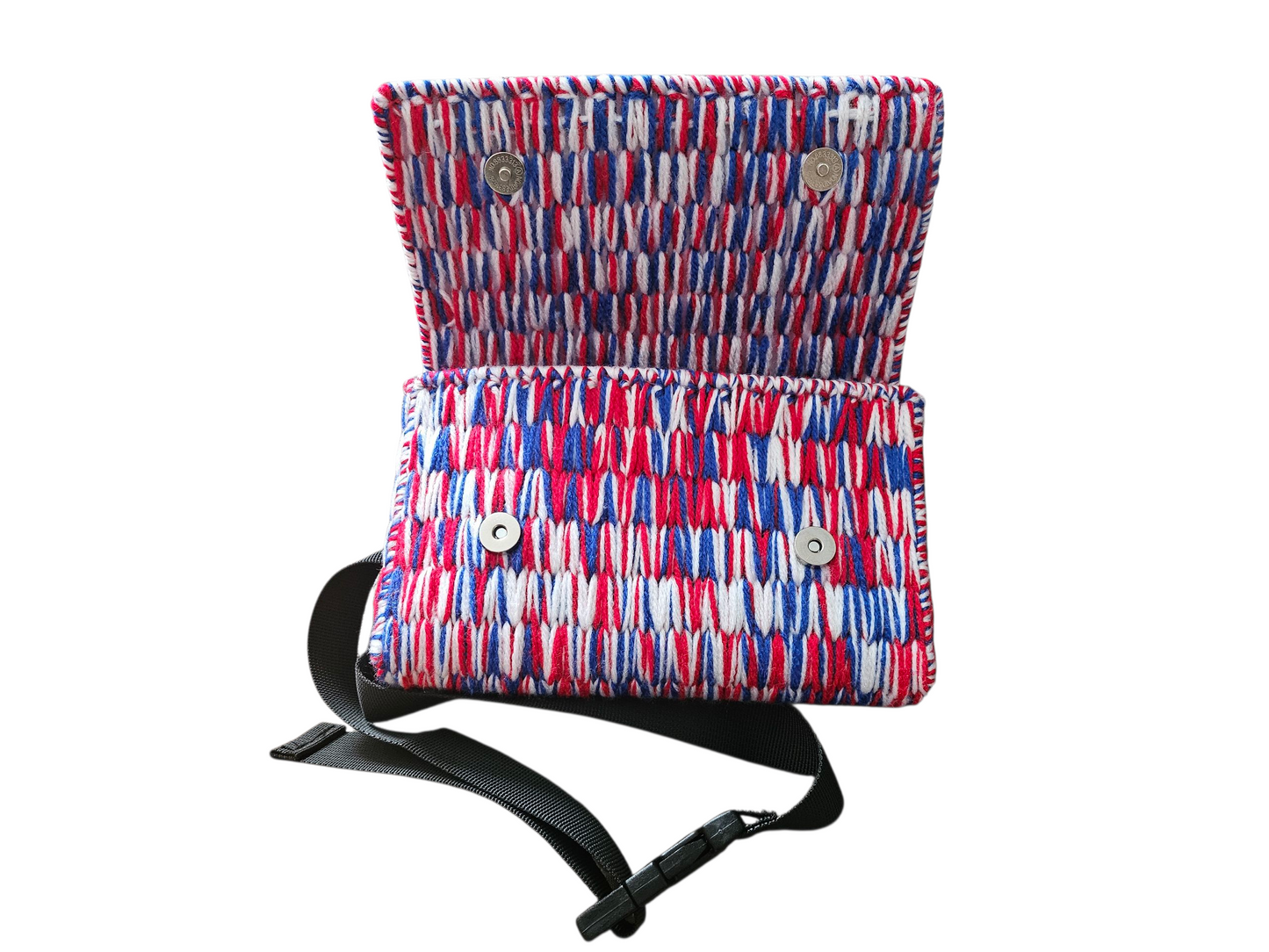 Crochet Bum Bag - British