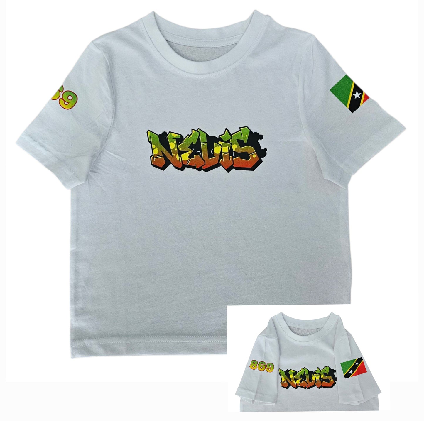 Kids Graffiti Style T-shirt - Ages 10-16