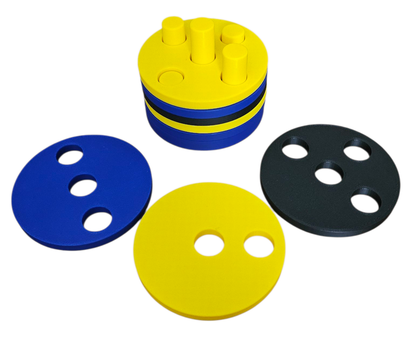 3D printed Peg and Pattern Play