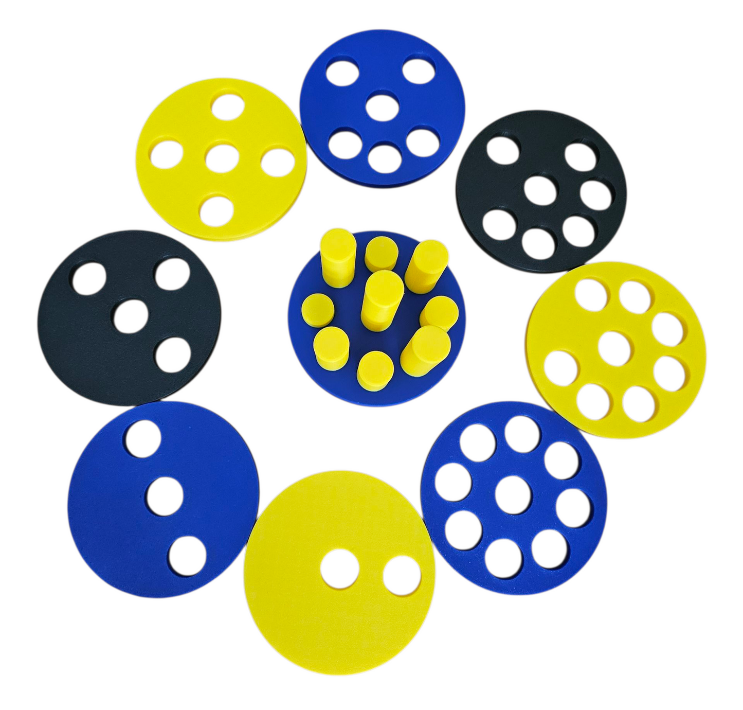 3D printed Peg and Pattern Play