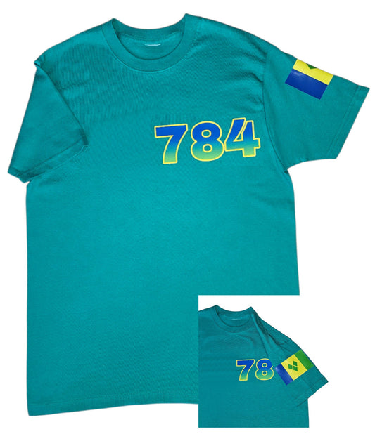 Small Dial Code T-shirt St. Vincent