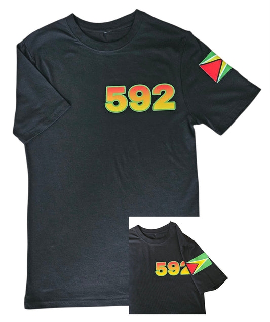 Small Dial Code T-shirt Guyana