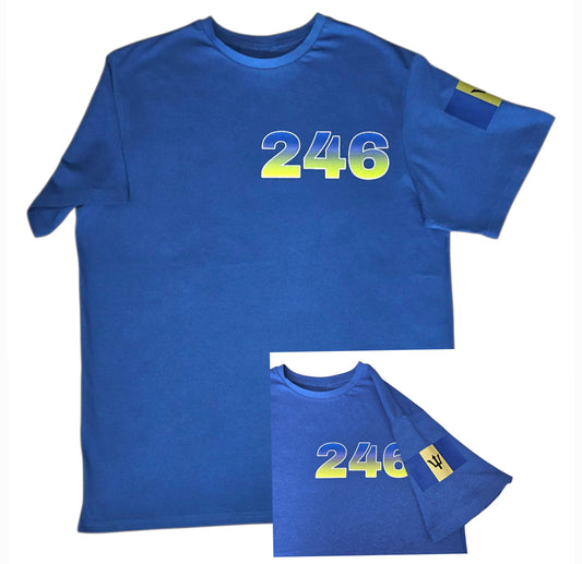 Small Dial Code T-shirt Barbados