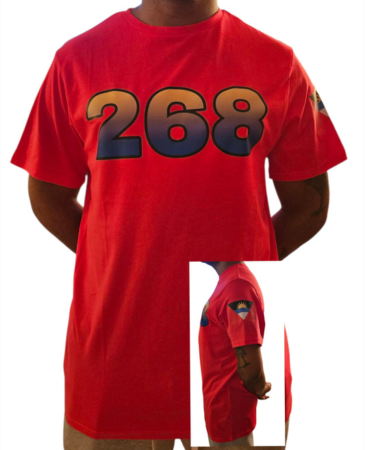Dial Code T-shirt Antigua and Barbuda