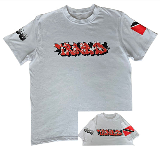 Adult Graffiti Style Barbados T-shirt