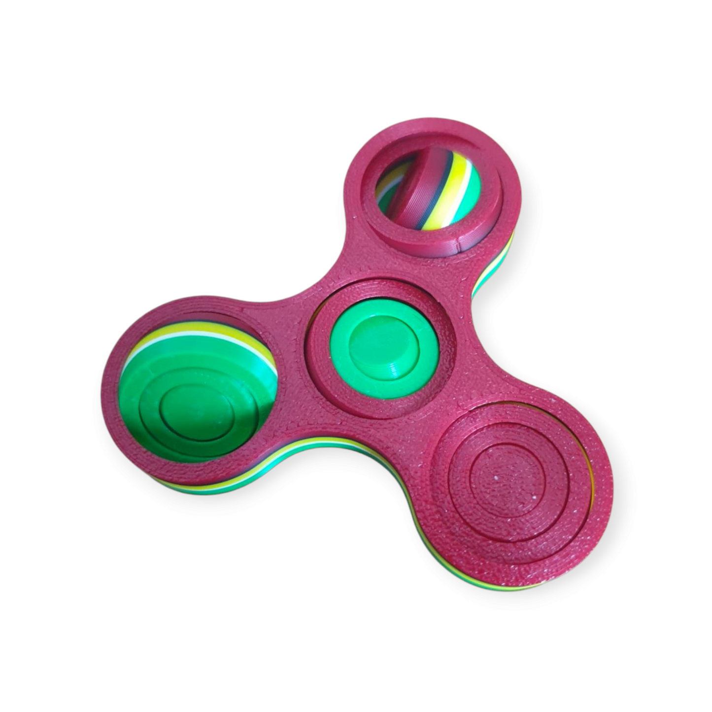 3D Printed Fidget Spinner - Guyana
